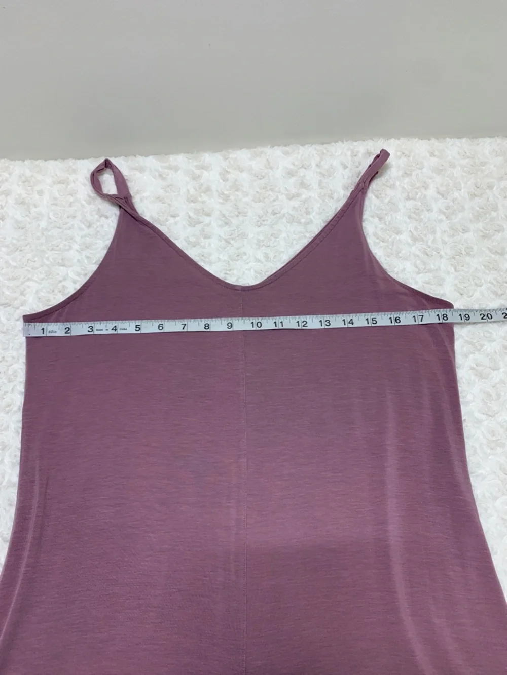 Athleta Nightime Bliss Sleep V Neck Romper in Mauve Sz S